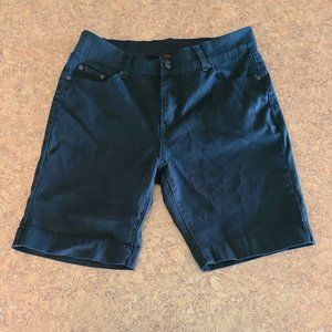 Ling’s Jeans Denim Shorts Women's Size 13/14 Mid Rise Stretch Spandex Cotton